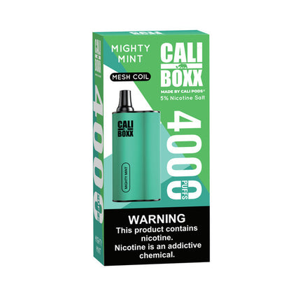 Cali Boxx Disposable Vape 5% 4000 Puffs 10mL