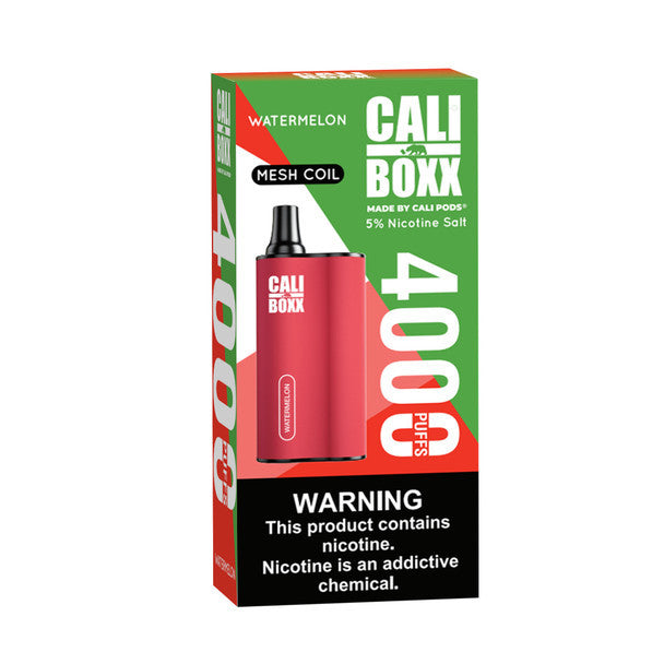 Cali Boxx Disposable Vape 5% 4000 Puffs 10mL