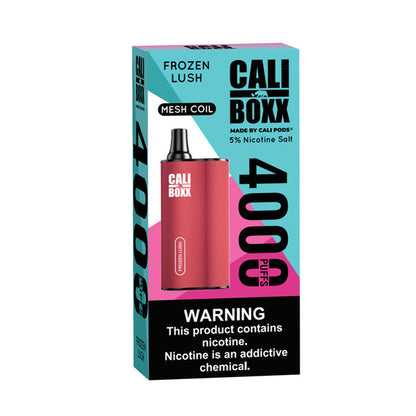 Cali Boxx Disposable Vape 5% 4000 Puffs 10mL