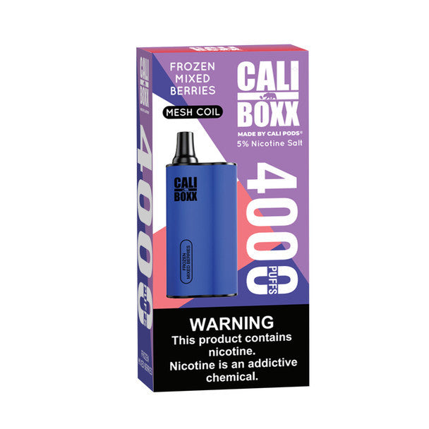 Cali Boxx Disposable Vape 5% 4000 Puffs 10mL