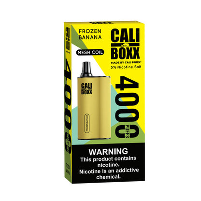 Cali Boxx Disposable Vape 5% 4000 Puffs 10mL