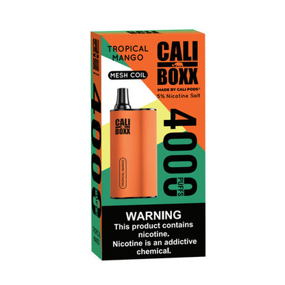 Cali Boxx Disposable Vape 5% 4000 Puffs 10mL