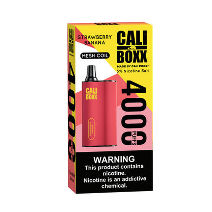 Cali Boxx Disposable Vape 5% 4000 Puffs 10mL