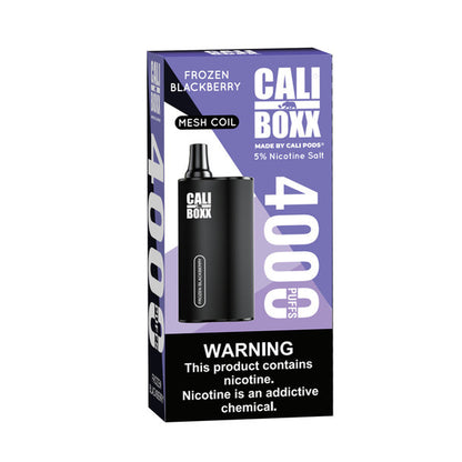 Cali Boxx Disposable Vape 5% 4000 Puffs 10mL