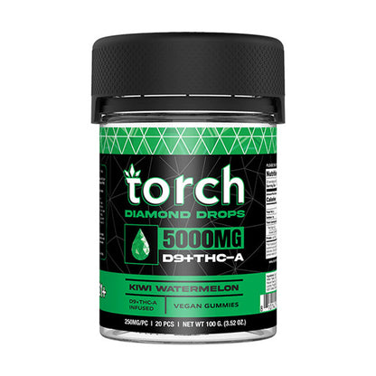 Torch THCA Diamond Drops Blend Gummies | 5000mg