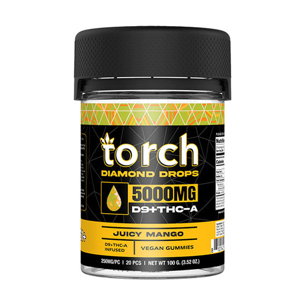 Torch THCA Diamond Drops Blend Gummies | 5000mg