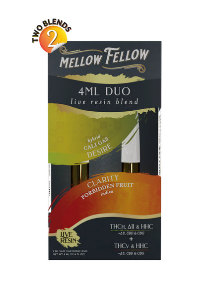 Mellow Fellow Live Resin Duo 4ml Cartridge 6ct