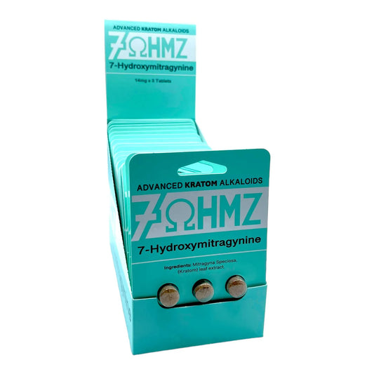 7 OHMZ - Advance Kratom Alkaloids 3ct - Display Box of 20