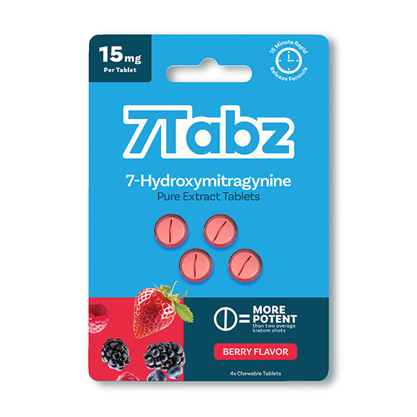 7Tabz Pure 7-Hydroxymitragynine Extract Tablets 4ct