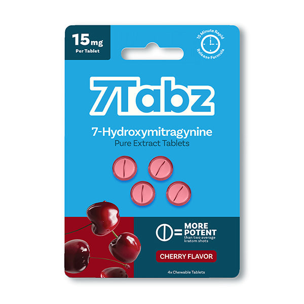 7Tabz Pure 7-Hydroxymitragynine Extract Tablets 4ct