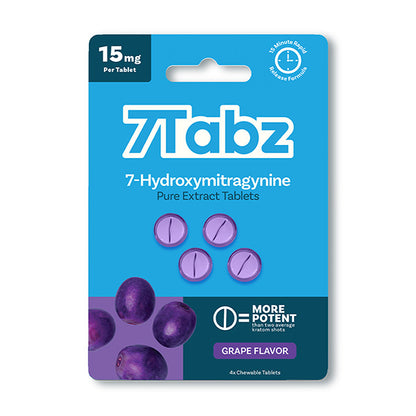 7Tabz Pure 7-Hydroxymitragynine Extract Tablets 4ct