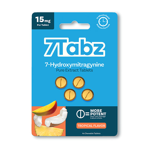 7Tabz Pure 7-Hydroxymitragynine Extract Tablets 4ct