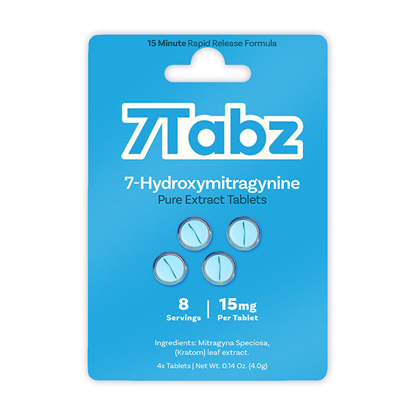 7Tabz Pure 7-Hydroxymitragynine Extract Tablets 4ct