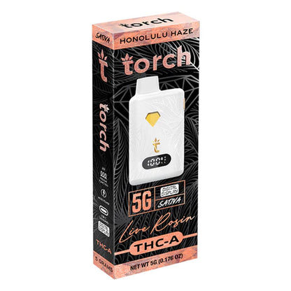 Torch THC-A Live Resin Disposable 5G (Pack of 5)