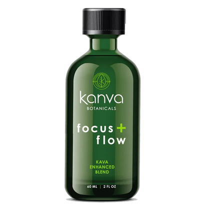 Kanva Focus and Flow Enhanced Blend Kratom Shot – 60ml I Display box of 12