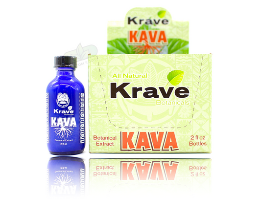 Krave Botanical Blend Kava 2oz Bottle (Display of 12)