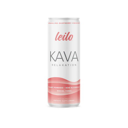 Leilo Kava Seltzer Drinks 12oz - 12 Cans