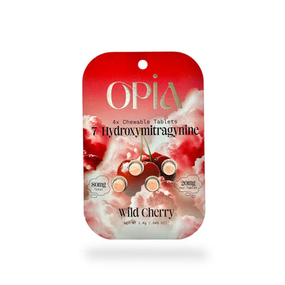 OPiA 7-Hydroxymitragynine Chewable Tablets 4ct I Display Box of 10