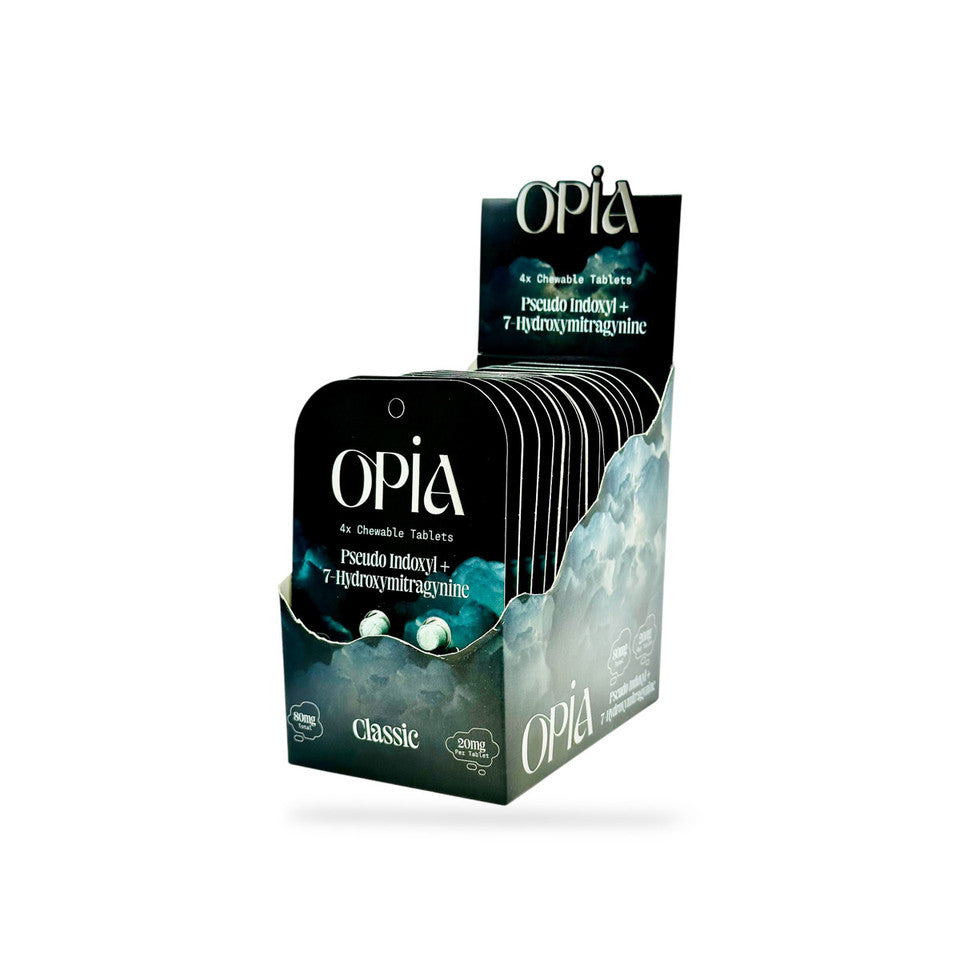 Opia Pseudo + 7OH Tablets  4 Count I Display Box of 10