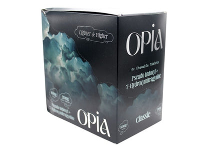 Opia Pseudo + 7OH Tablets  4 Count I Display Box of 10