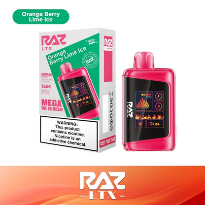 Raz LTX 25000 Disposable Vape 5% Nicotine I BOX of 5