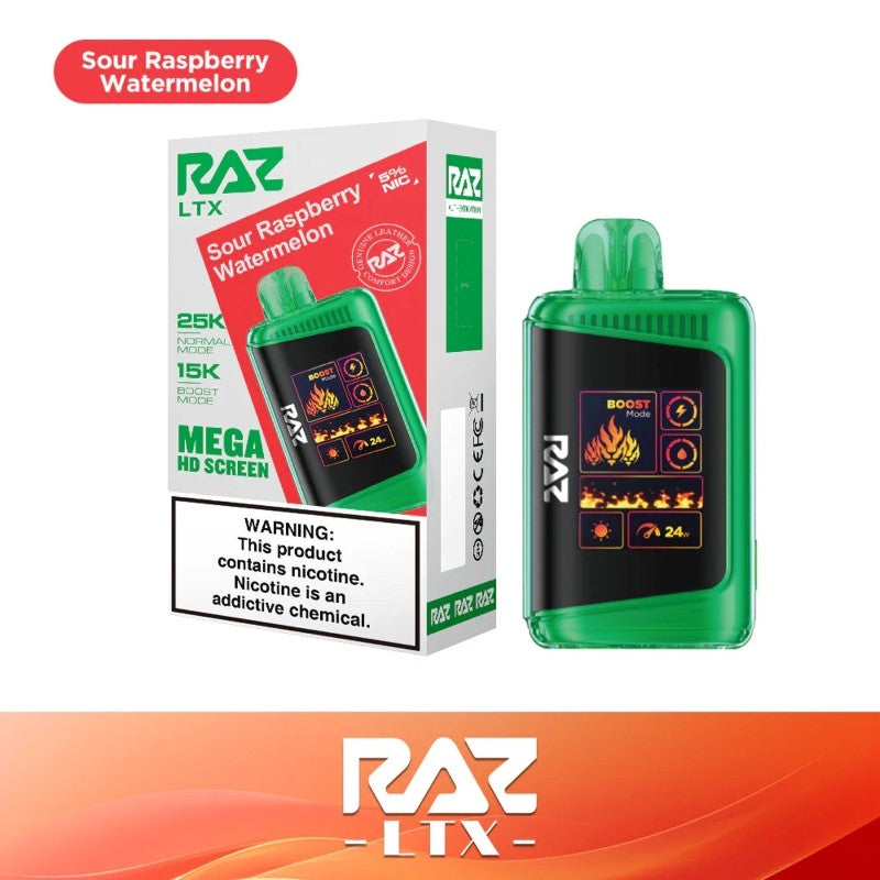 Raz LTX 25000 Disposable Vape 5% Nicotine I BOX of 5