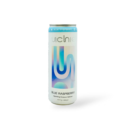 Uchie Sparkling Kratom Seltzer 12oz - a Case of 12 cans