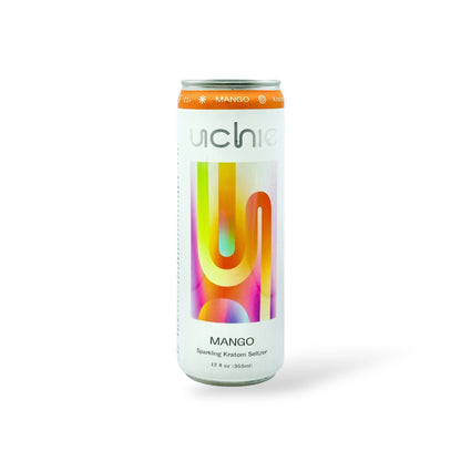 Uchie Sparkling Kratom Seltzer 12oz - a Case of 12 cans