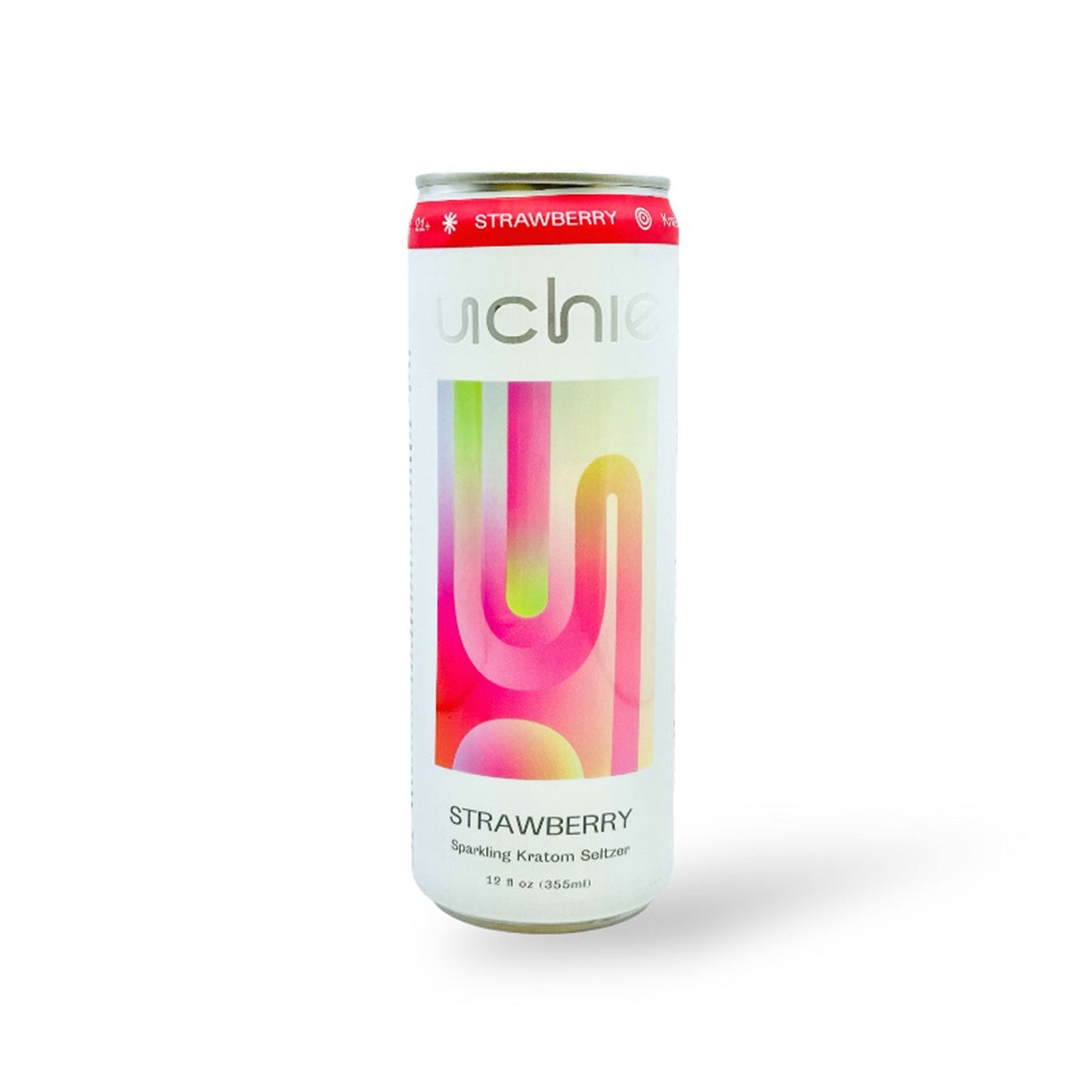 Uchie Sparkling Kratom Seltzer 12oz - a Case of 12 cans