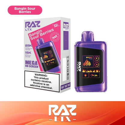 Raz LTX 25000 Disposable Vape 5% Nicotine I BOX of 5