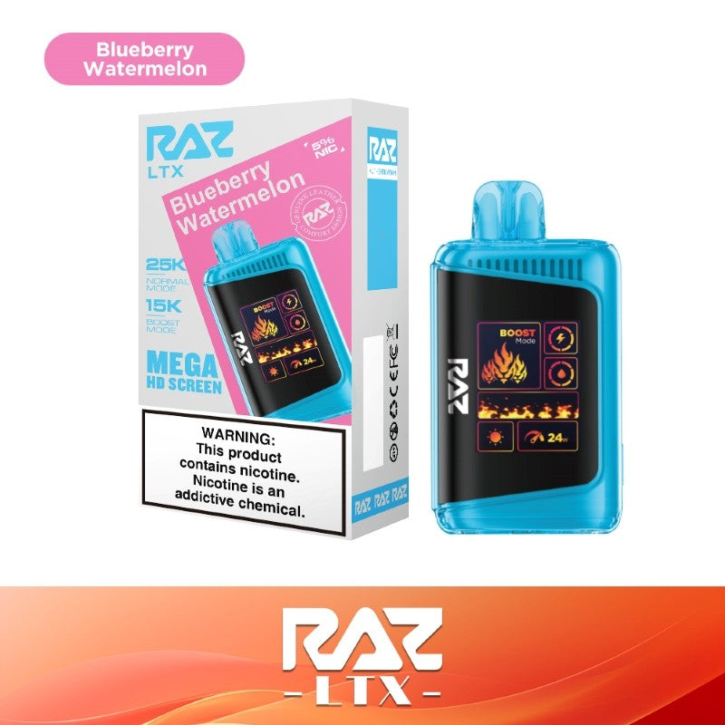 Raz LTX 25000 Disposable Vape 5% Nicotine I BOX of 5