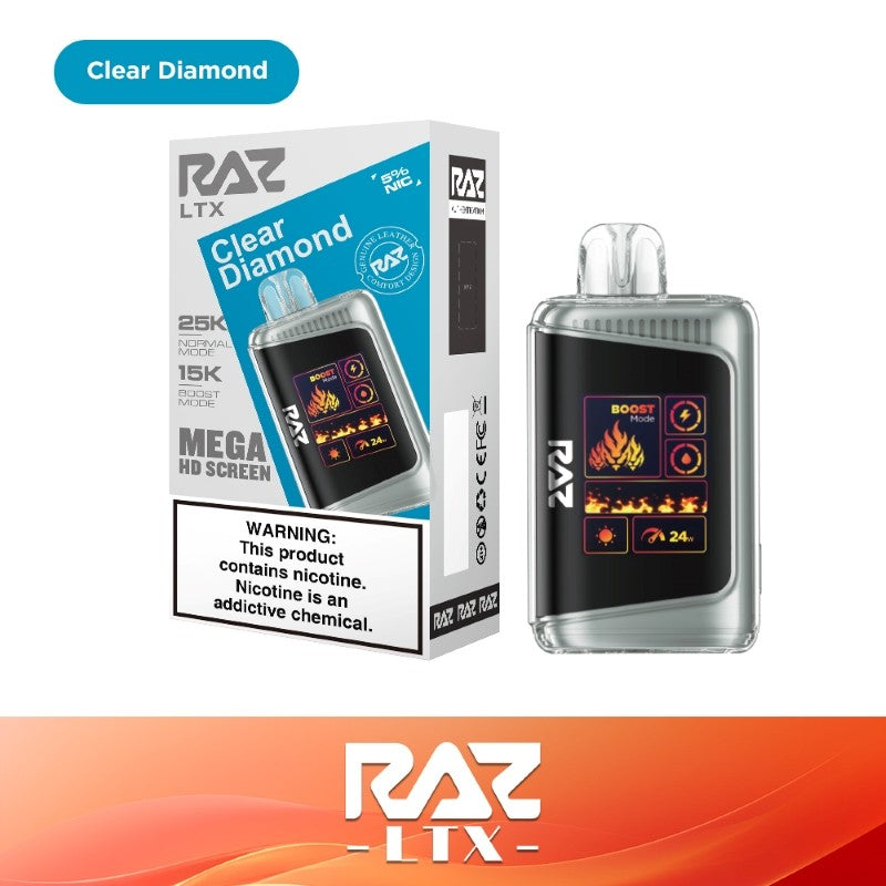 Raz LTX 25000 Disposable Vape 5% Nicotine I BOX of 5