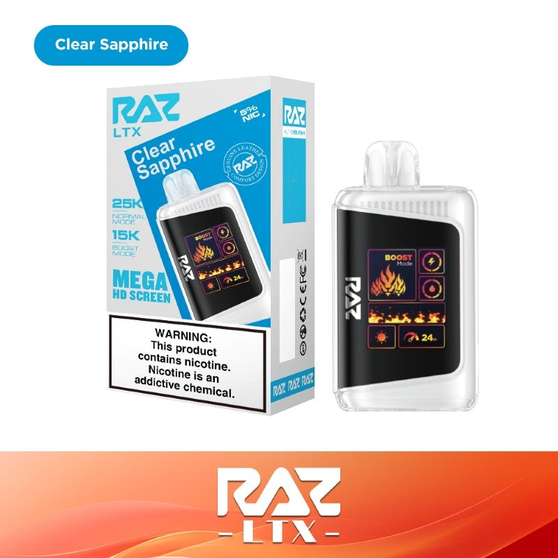 Raz LTX 25000 Disposable Vape 5% Nicotine I BOX of 5