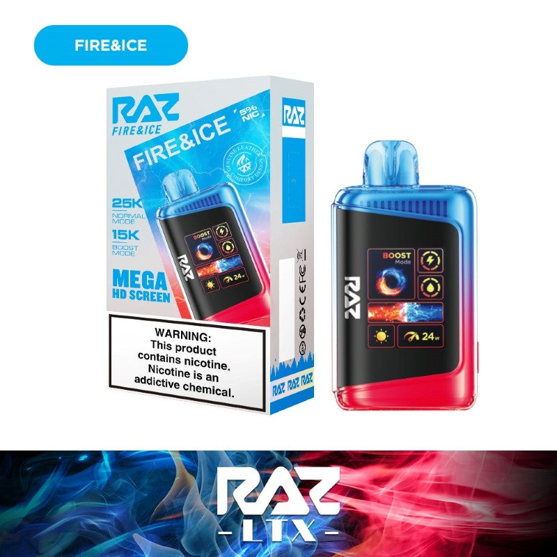 Raz LTX 25000 Disposable Vape 5% Nicotine I BOX of 5