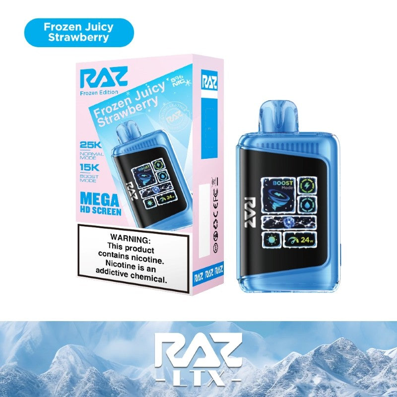 Raz LTX 25000 Disposable Vape 5% Nicotine I BOX of 5