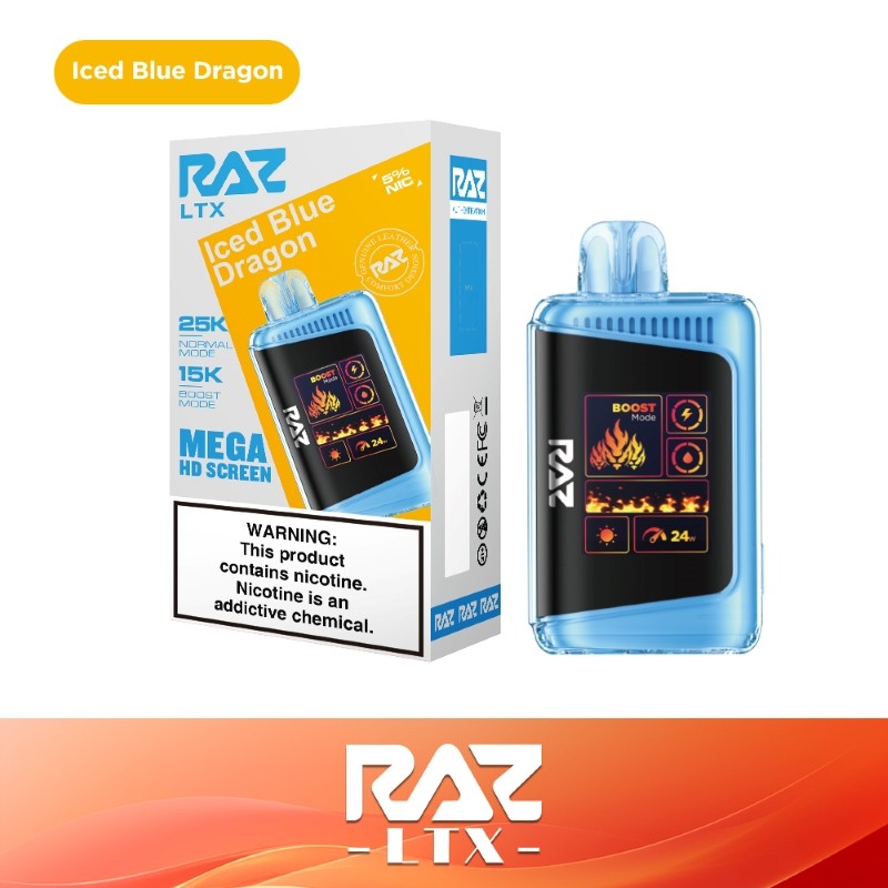 Raz LTX 25000 Disposable Vape 5% Nicotine I BOX of 5