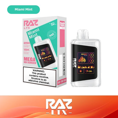 Raz LTX 25000 Disposable Vape 5% Nicotine I BOX of 5