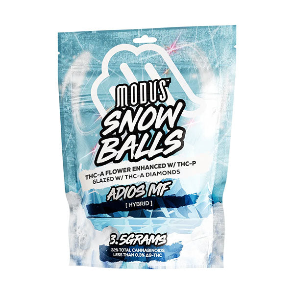 Modus Snow Balls THCA Flower | 3.5g - Display box of 5 pack