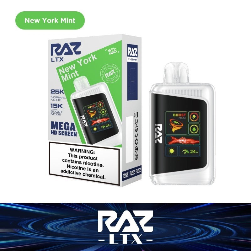 Raz LTX 25000 Disposable Vape 5% Nicotine I BOX of 5