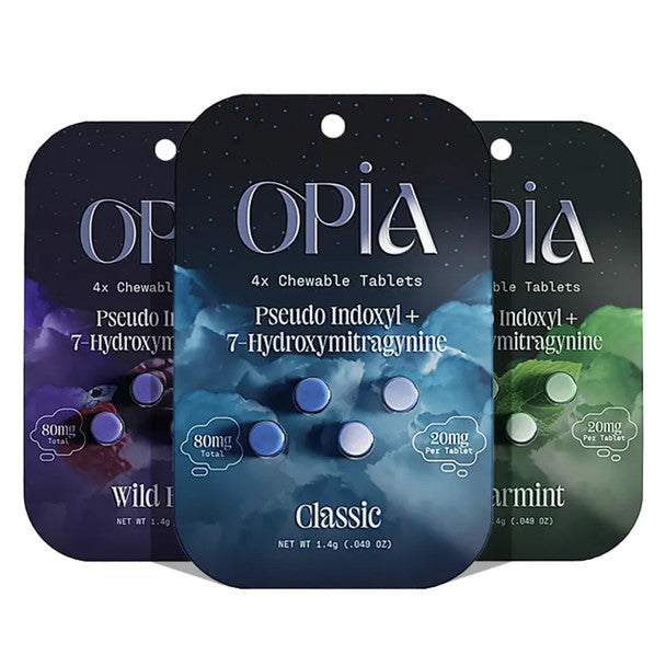 Opia Pseudo + 7OH Tablets  4 Count I Display Box of 10