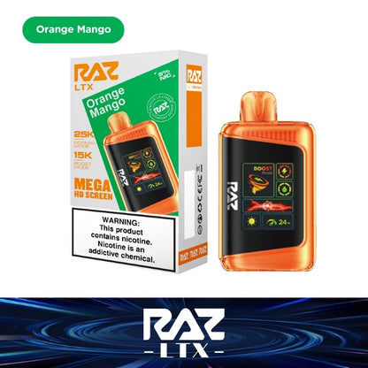 Raz LTX 25000 Disposable Vape 5% Nicotine I BOX of 5