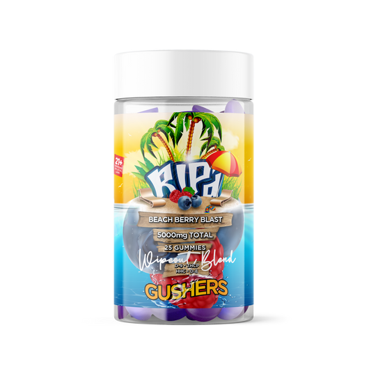 RIP’D Gushers Wipeout Blend Nano Gummies I 5000MG