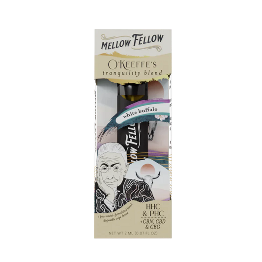 Mellow Fellow O’Keeffe’s Tranquility Blend (White Buffalo) 2ml Disposable - 6 CT