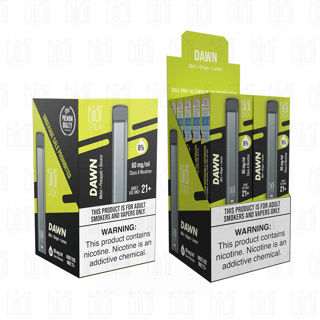 Bidi Stick Disposable Vape 6% Nicotine (New)