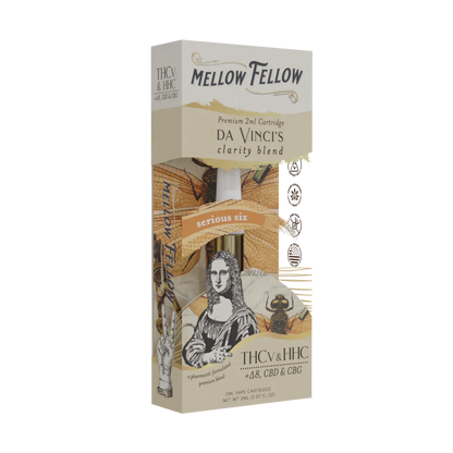 Mellow Fellow Da Vinci's Clarity Blend 2ml Cartridge - Serious Six - 6 CT