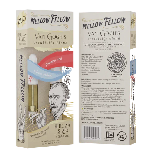 Mellow-Fellow-Van-Gogh-Creativity-Blend-2ml-Cartridge-Duo-4ml-Panama-Red-White-Widow