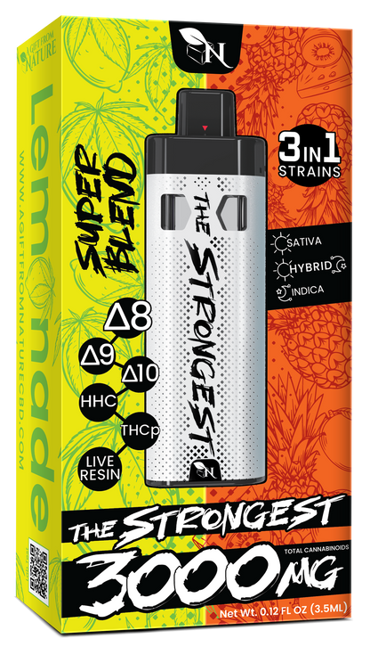 AGFN - The Strongest Super Blend THC 3ML Disposable I (Display of 5)