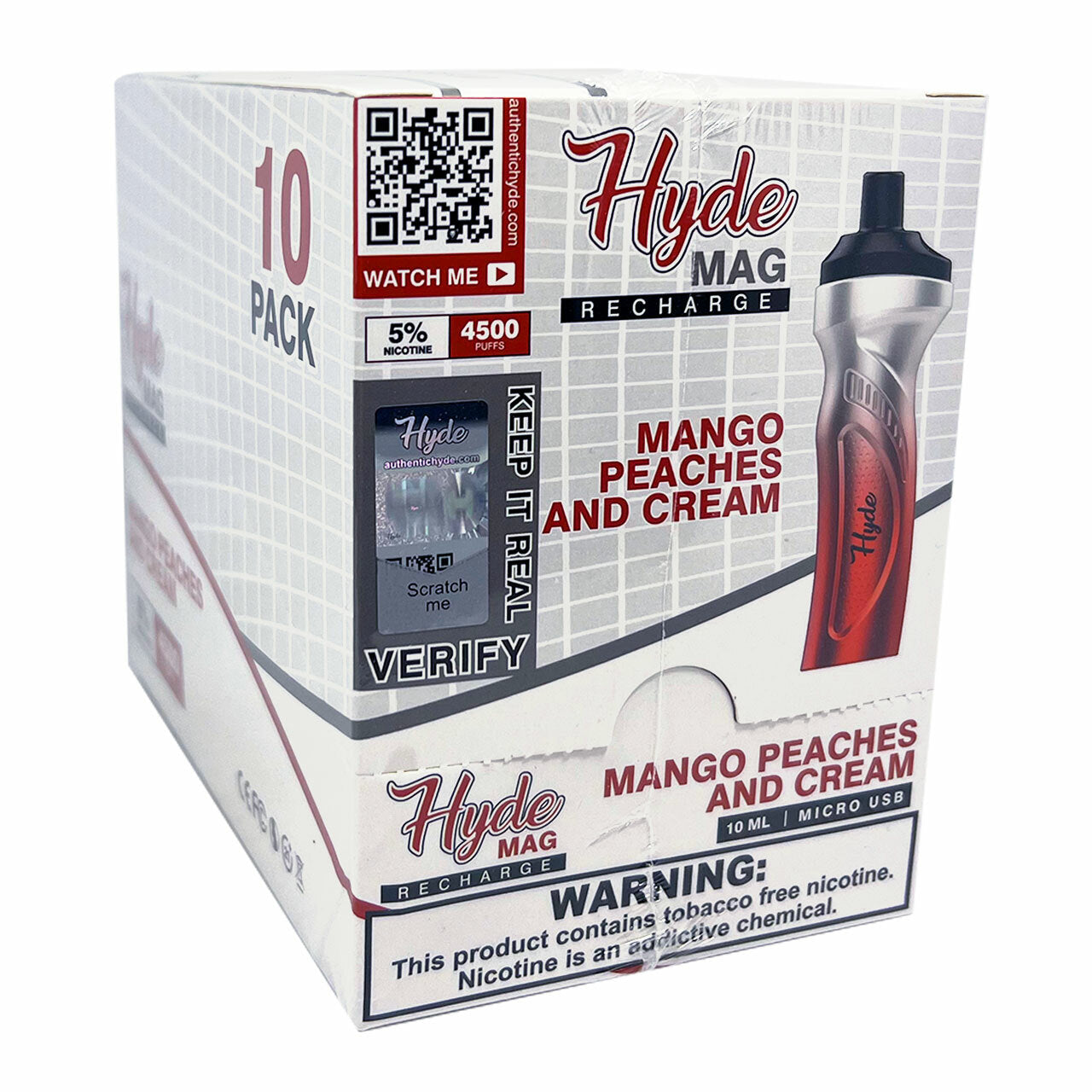 Hyde Mag Recharge Disposables 4500 Puffs