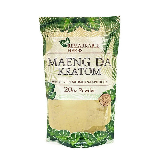 Remarkable Herbs Kratom Powder WHITE Maeng Da