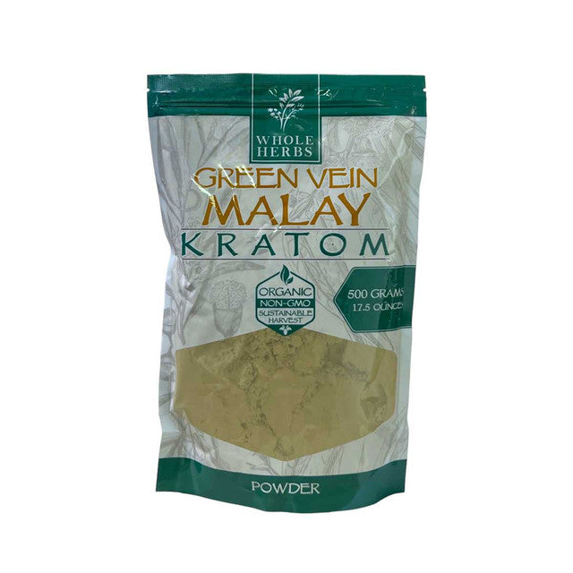 Whole Herbs Kratom Powder - Green Malay